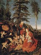 Rest on the Flight to Egypt CRANACH, Lucas the Elder